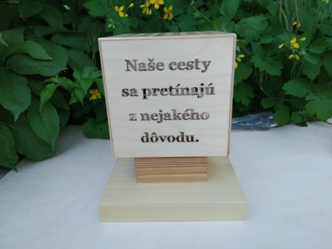 Stolná lampa - text na želanie